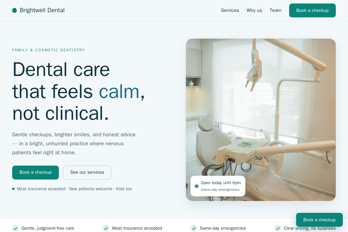 Brightwell Dental preview