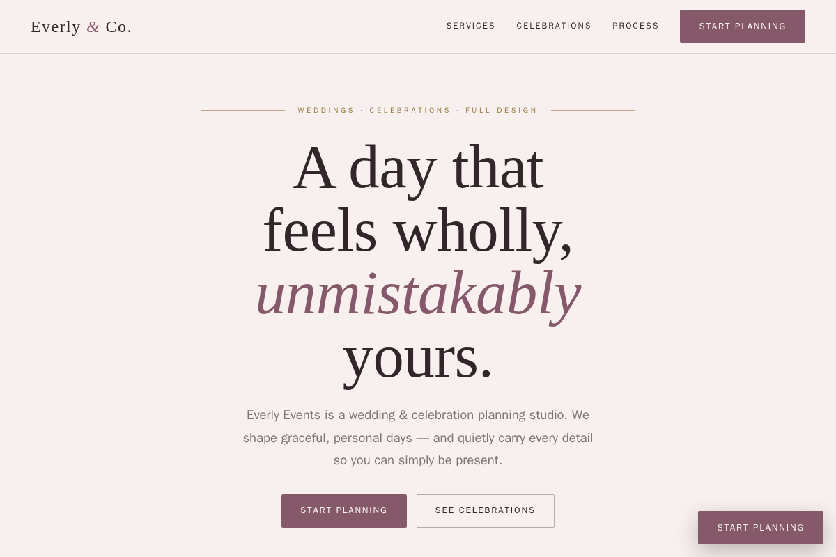 Everly Events preview