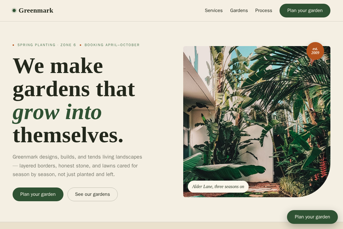 Greenmark Landscapes preview