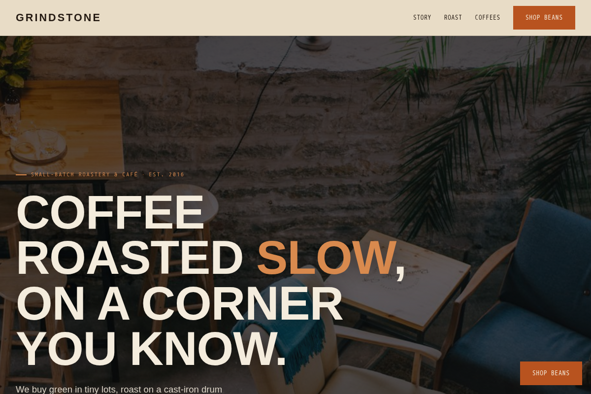 Grindstone Coffee preview
