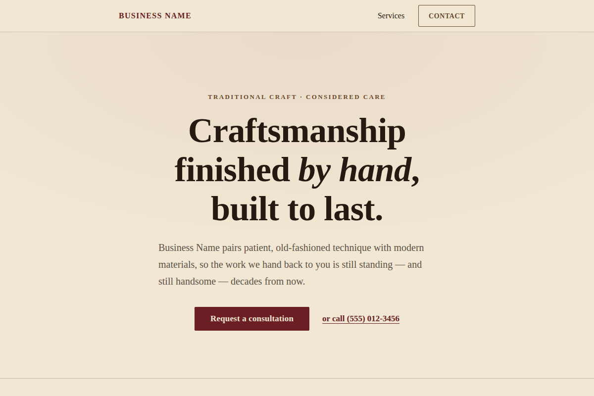 Heritage Serif preview