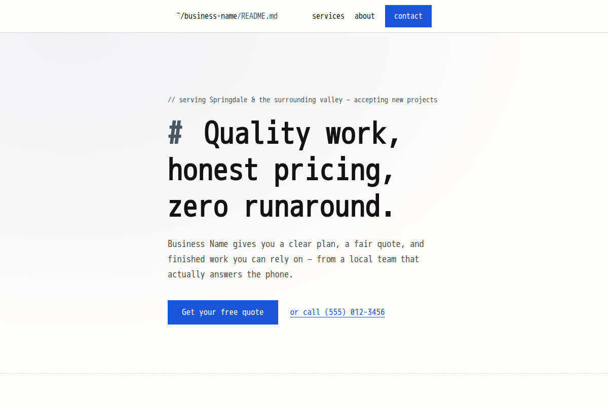 Plaintext Mono preview