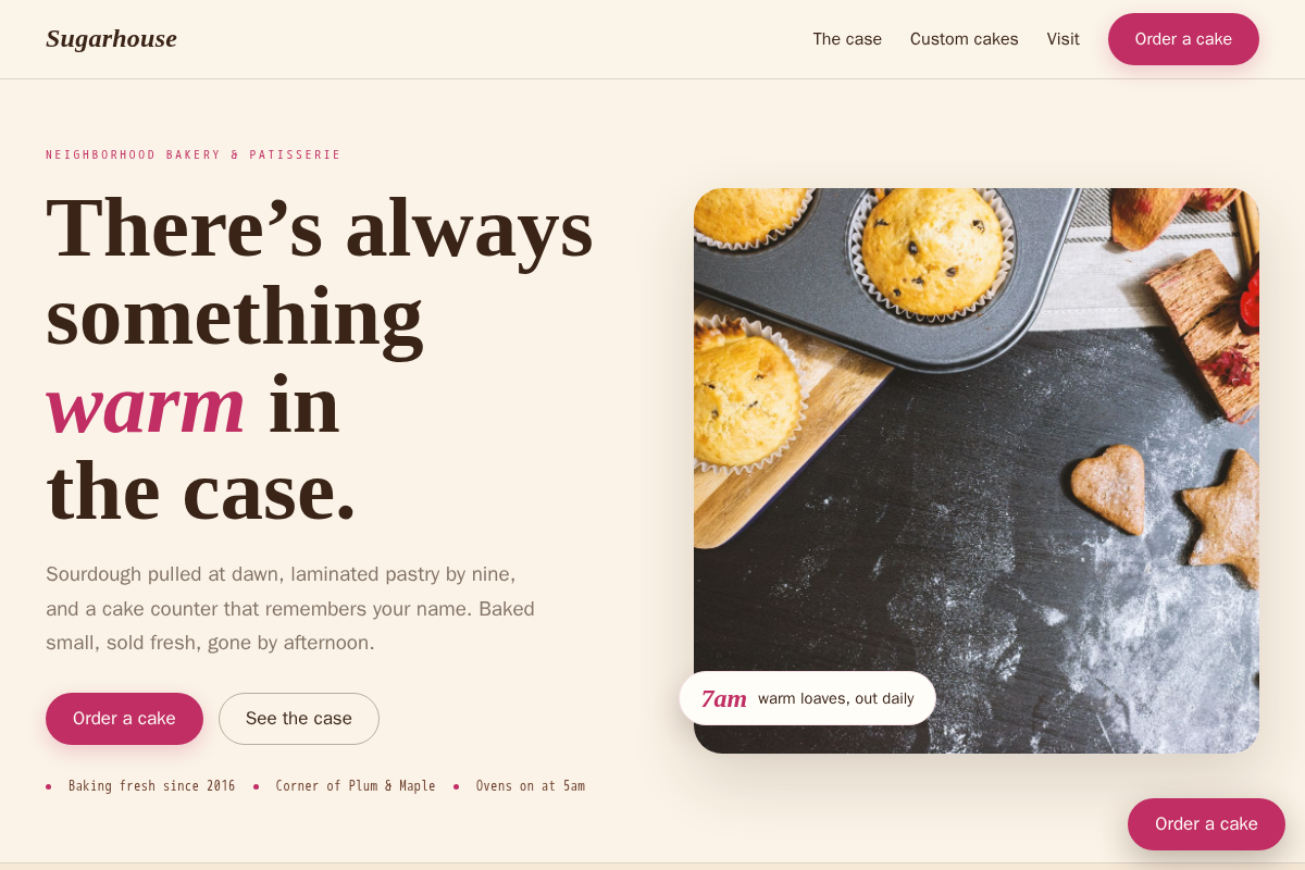 Sugarhouse Bakery preview