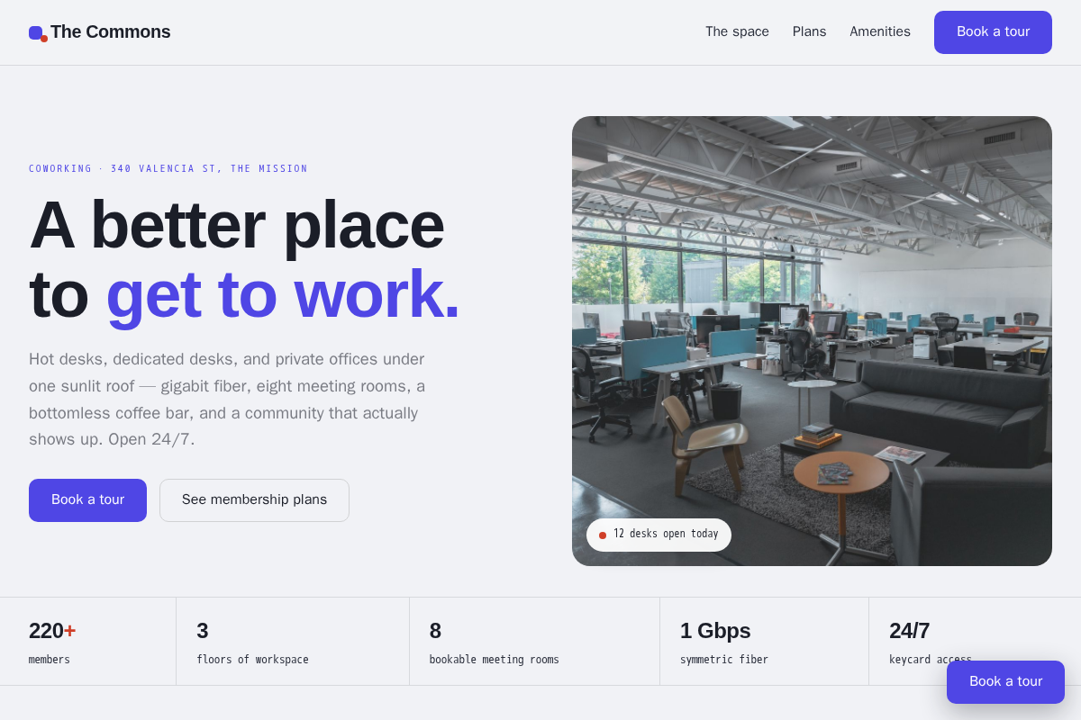 The Commons preview