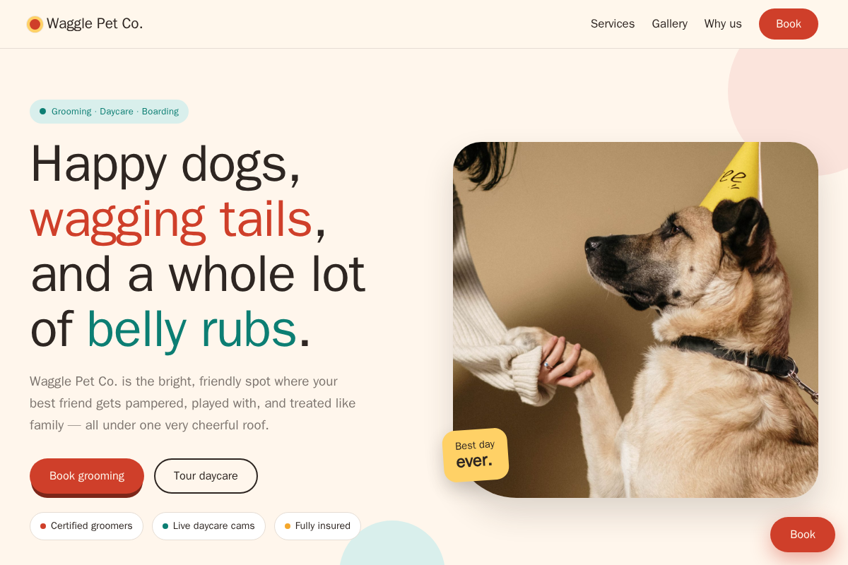 Waggle Pet Co. preview